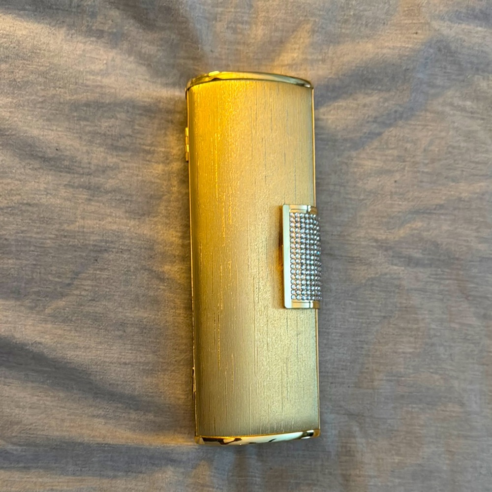 Gold Clutch with Bedazzled clasp
